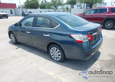2014 Nissan Sentra Sv из США, поврежденный, VIN 3N1AB7AP5EL609276